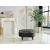 Gaze Fabric Round Ottoman