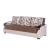 Costa Fabric/PU Storage Sleeper Living Room Set