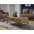 Drift Wood/Metal Rectangular Coffee Table