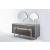 Carlino Marble/Metal Dining Set
