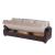 Costa Fabric/PU Storage Sleeper Sofabed