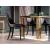 Carlino Glass/Metal Dining Table