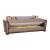 Alfa Fabric/PU Storage Sleeper Sofabed