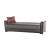 Alfa Fabric/PU Storage Sleeper Living Room Set