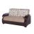 Costa Fabric/PU Storage Sleeper Living Room Set
