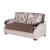 Costa Fabric/PU Storage Sleeper Loveseat