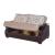 Costa Fabric/PU Storage Sleeper Living Room Set