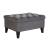 Cecilia Fabric Rectangle Storage Ottoman