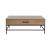 Drift Wood/Metal Rectangular Coffee Table