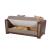Alfa Fabric/PU Storage Sleeper Living Room Set