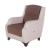 Costa Fabric/PU Armchair