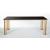 Carlino Marble/Metal Dining Set