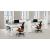 Eva.II Office Chair with Mesh Backrest & Synchro Mechanism