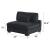 Bentley 4-Piece Corduroy Fabric L-Shaped Sectional Sofa