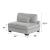 Bentley 4-Piece Corduroy Fabric L-Shaped Sectional Sofa