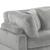 Bentley 5-Piece Corduroy Fabric L-Shaped Sectional Sofa