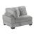 Bentley 4-Piece Corduroy Fabric L-Shaped Sectional Sofa