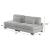 Bentley 6-Piece Corduroy Fabric Living Room Set