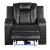 Benz Faux Leather Power Reclining Chair with LED Lighting & USB Charger
