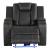 Benz Faux Leather Power Reclining Chair with LED Lighting & USB Charger