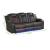 Benz Faux Leather Power Reclining Sofa with LED Lighting & USB Charger