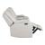 Benz Faux Leather Power Reclining Loveseat with Bluetooth Speaker, LED Lighting & USB Charger