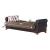 Bergen Fabric/Leatherette Storage Sofabed