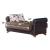 Bergen Fabric/Leatherette Storage Sleeper Living Room Set
