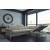 Berlin Fabric L-Shaped Sectional Sofa with Sleeper & Storage