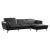 Orchard Thick Top Grain Leather Match Sectional, Right Arm Chaise Facing
