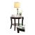 Pierre Glass End Table