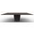 Yoroi W78.7-inch Ceramic/Metal/Wood Customizable Rectangular Dining Table