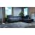 Axel Top Grain Leather Match Sectional w/Recliner, Right Arm Chaise Facing