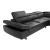 Barts Leatherette Sectional w/Motion Headrests, Right Arm Chaise Facing