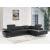 Barts Leatherette Sectional w/Motion Headrests, Right Arm Chaise Facing