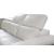 Mercer Leather/PVC Sectional w/Motion Headrests, Left Arm Chaise Facing