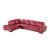 ML157 Top Grain Leather Match L-Shape Sectional, Left Chaise Facing