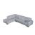 ML157 Top Grain Leather Match L-Shape Sectional, Left Chaise Facing