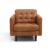 Venere Top Grain Leather Living Room Set
