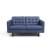 Venere Top Grain Leather Loveseat