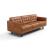 Venere Top Grain Leather Living Room Set