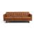 Venere Top Grain Leather Living Room Set