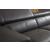 S266 Leather/Metal Match Sectional Sofa