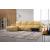 S275 Leather Match Sectional Sofa w/Electric Recliners, Left Arm Chaise Facing