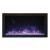 Panorama Extra Slim Glass Electric Fireplace