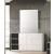 Bianca Marble Look Dresser w/6 Drawers & Mirror