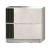 Bianca Marble Look Left Nightstand w/2 Drawers