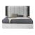 Bianca Leatherette Bed w/LED