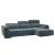 Bilbao Fabric Right Arm Chaise Facing Sectional Sofa