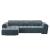 Bilbao Fabric Left Arm Chaise Facing Sectional Sofa